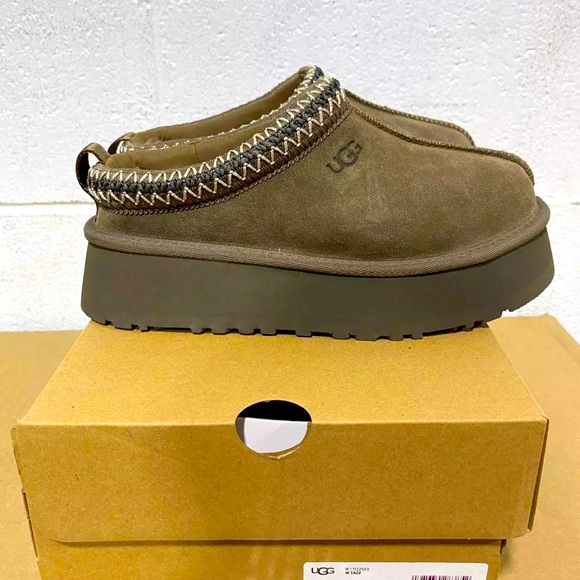 🐻 UGG Tazz Hickory Suede Slippers 🐻